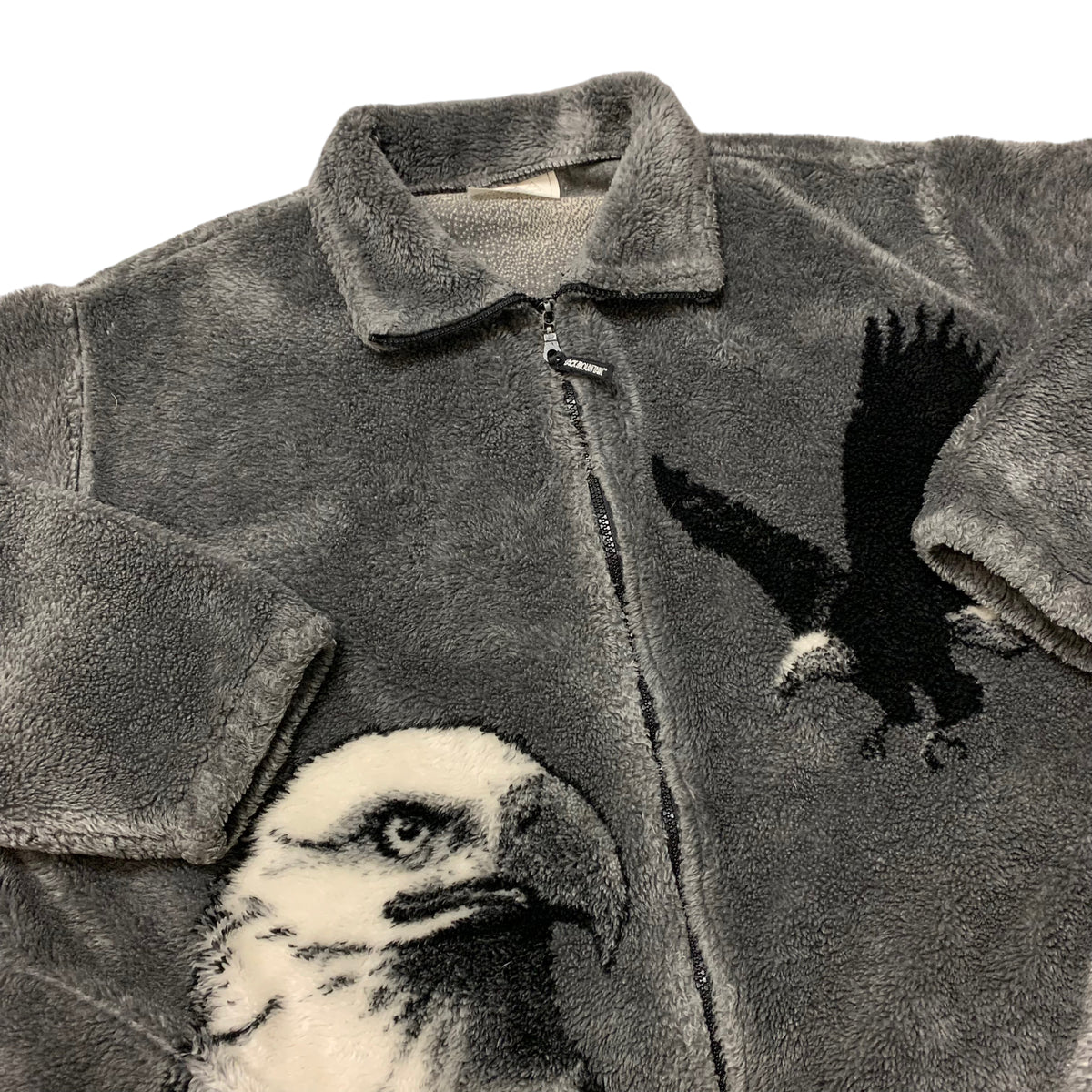 90’s Black Mountain Eagle Fleece Jacket
