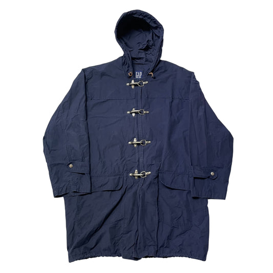 90’s Gap Fireman Lobster Clasp Lightweight Trench Coat