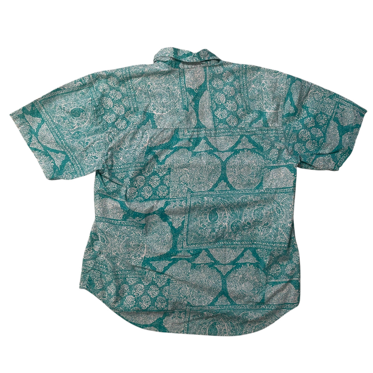 80’s Ilio Patterned Short Sleeve Shirt