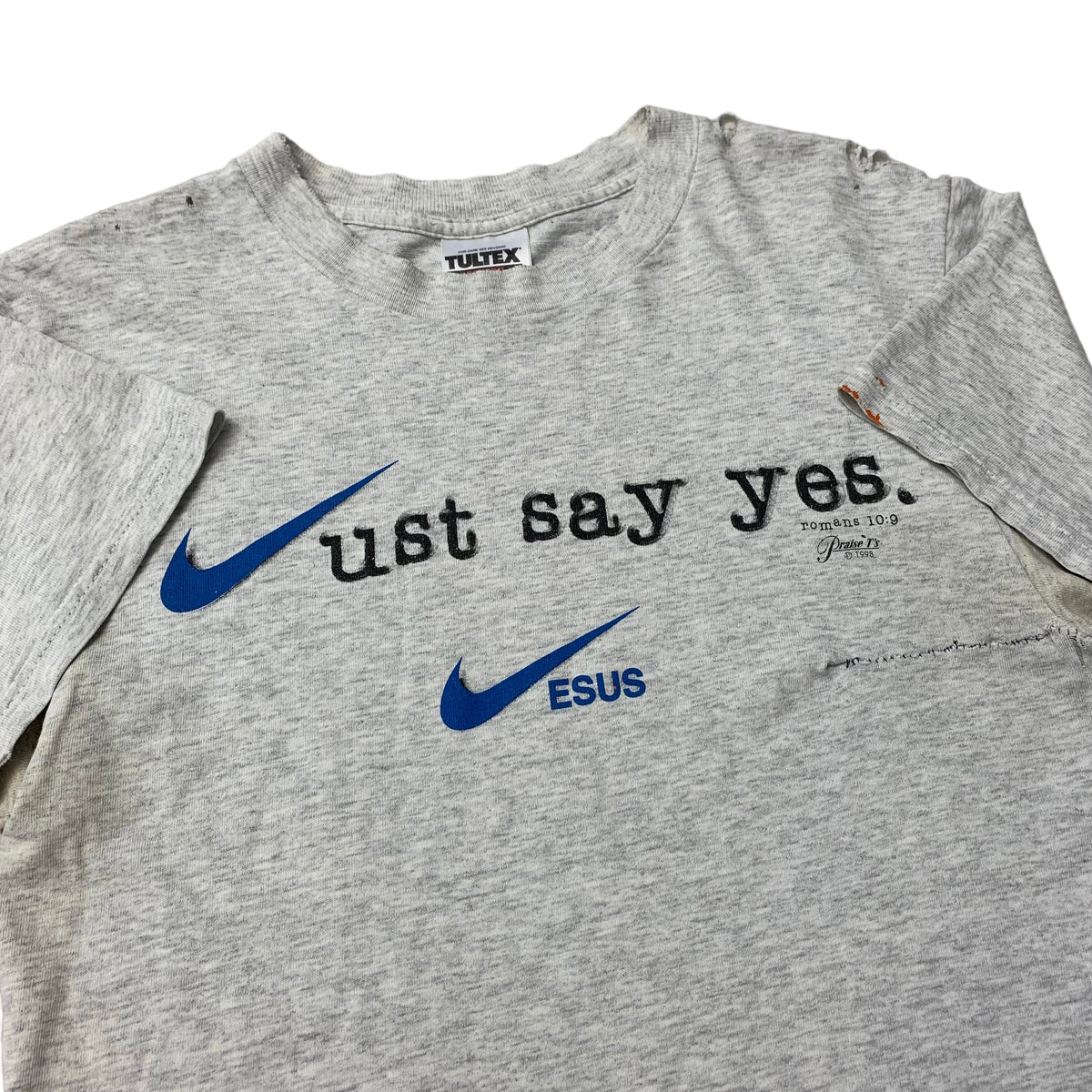 90’s ‘Just Say Yes’ Jesus Nike T-Shirt
