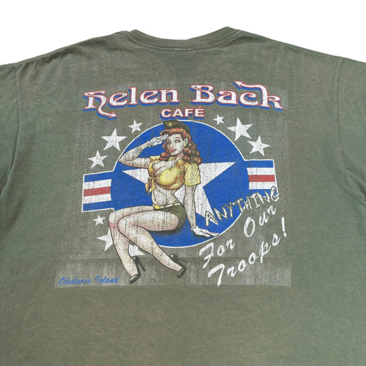 Pin up girl tshirt size large