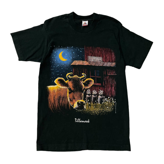 90’s Tillamook Cow Nature Art T-Shirt