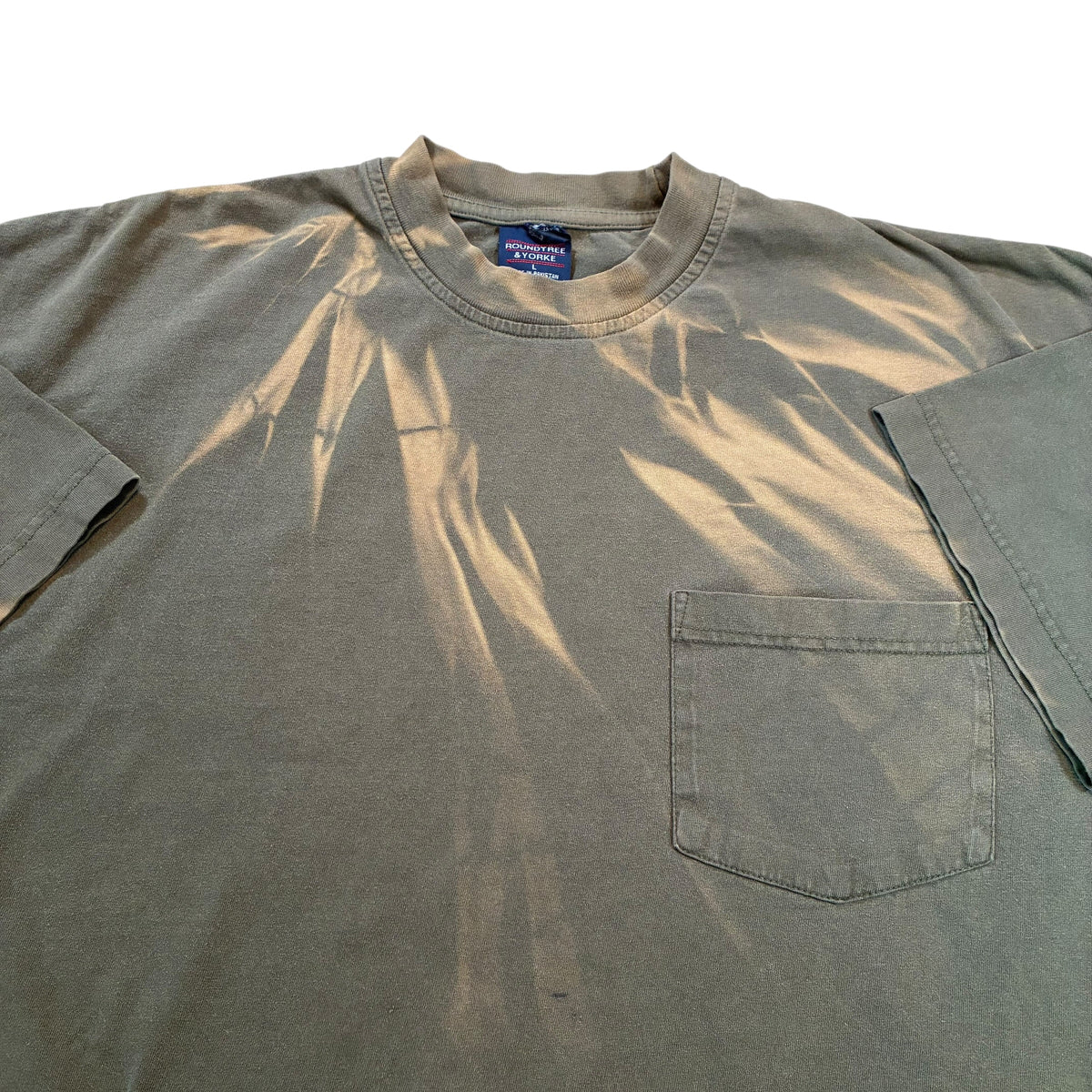 Green Sunfaded T-Shirt Large fits XL