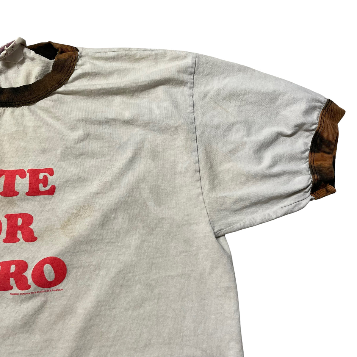00’s ‘Vote for Pedro’ Napoleon Dynamite Movie Promo Ringer T-Shirt