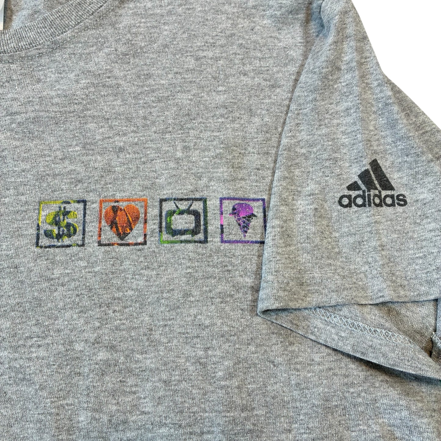 Adidas ‘There Are Worse Addictions’ T-Shirt Medium