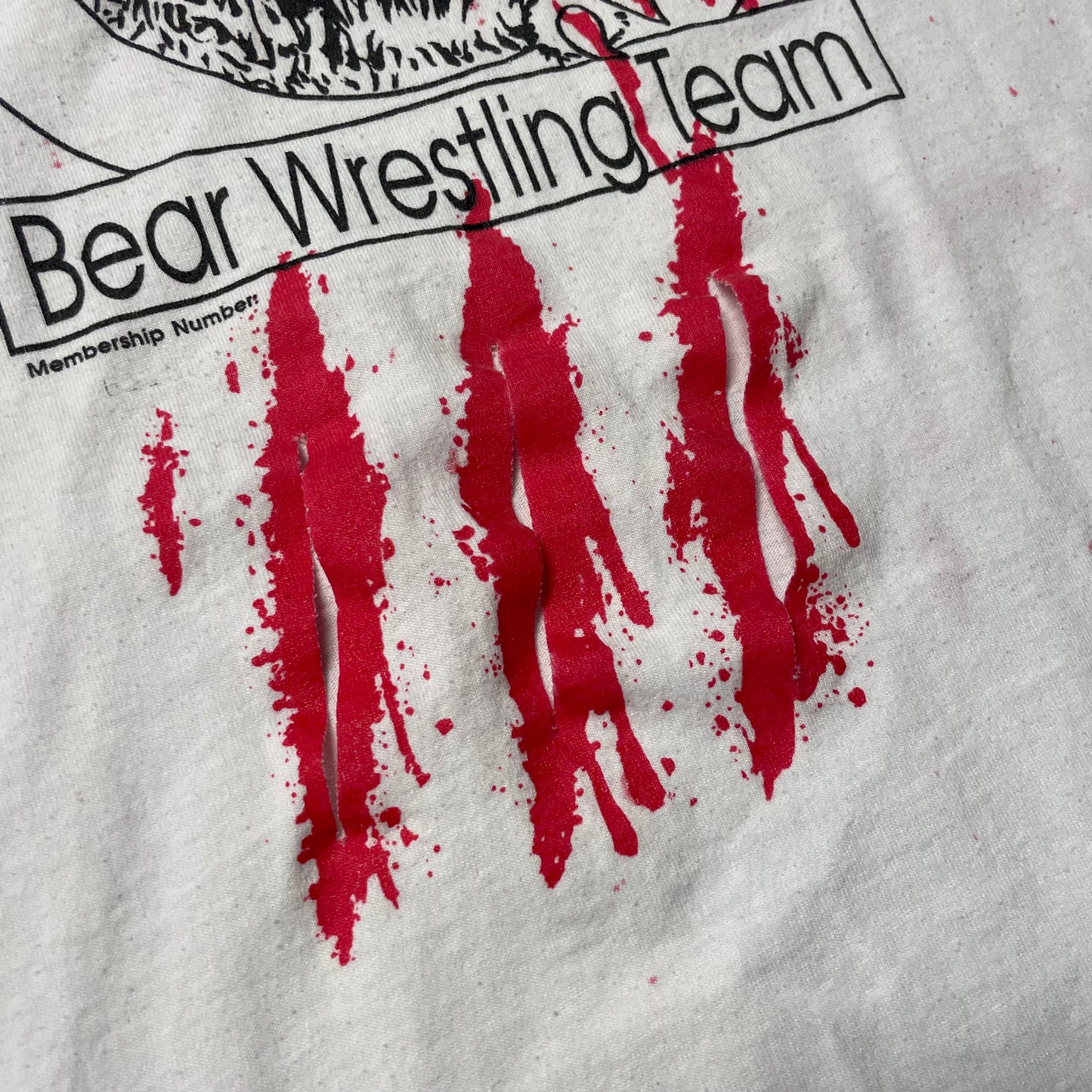 90’s/00’s Bear Wreslting Team T-Shirt