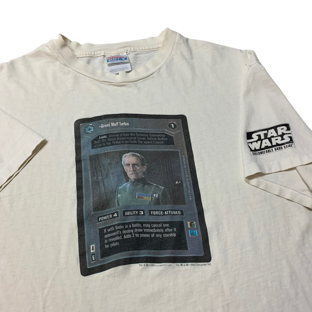90’s Star Wars ‘Tarkin’ Card Game T-Shirt