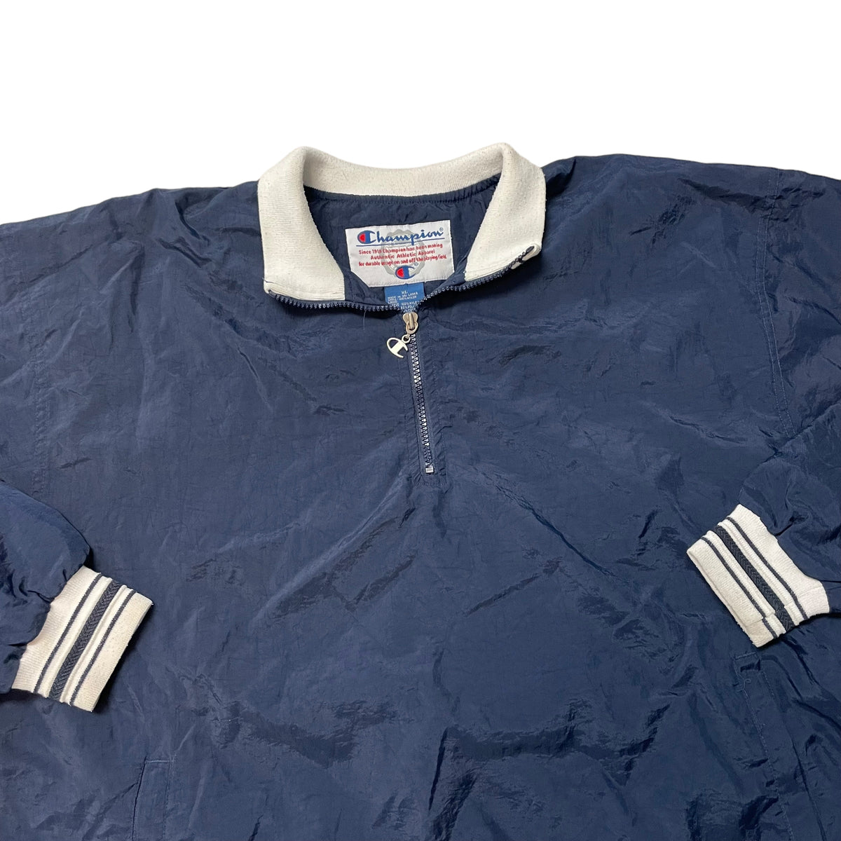 90’s Champion Quarter Zip Nylon Windbreaker