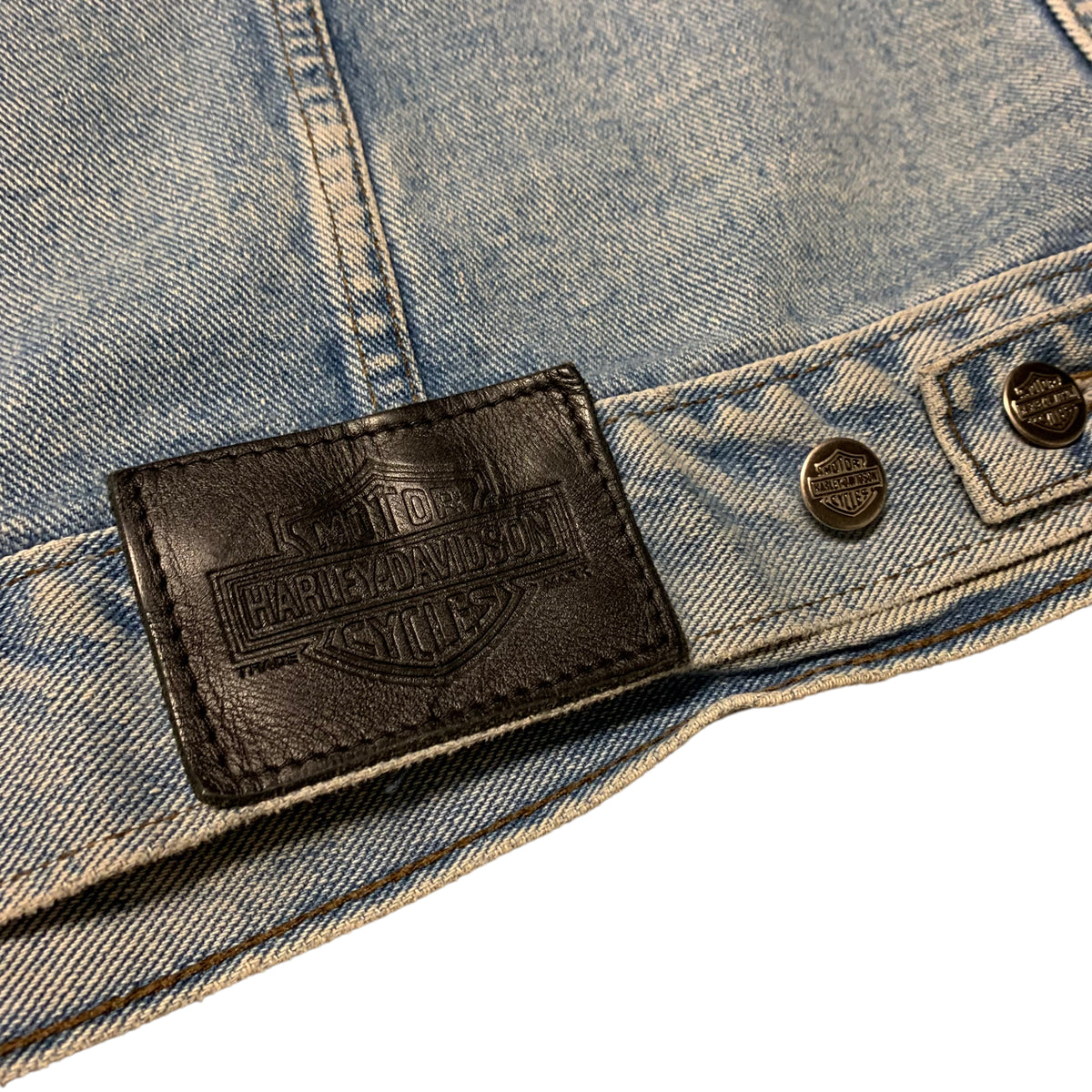 00’s Harley Davidson Denim Jacket