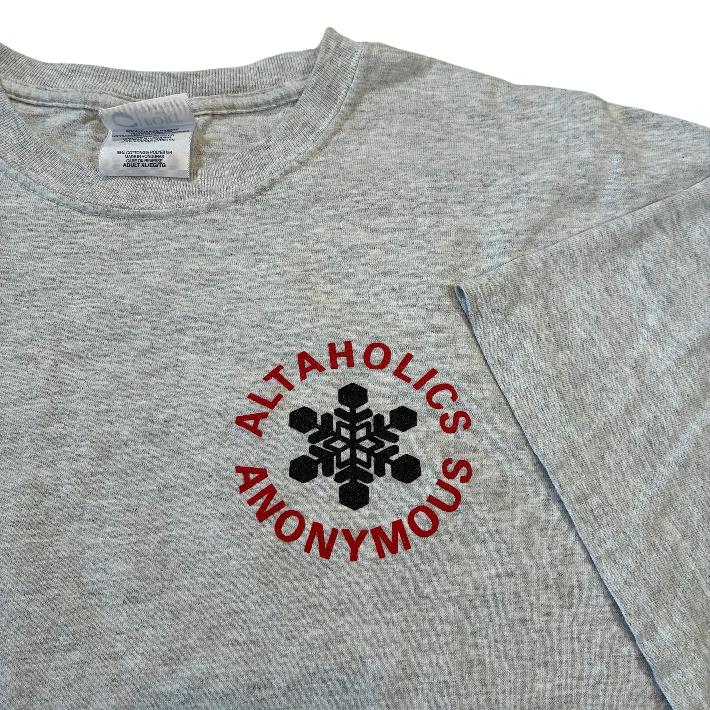 Altaholics Anonymous Ski Resort T-Shirt XL