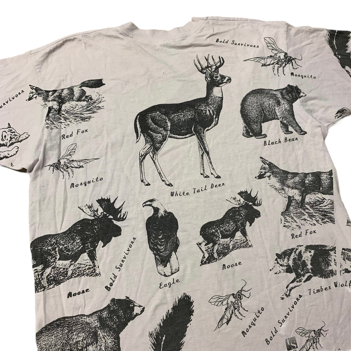 90’s Animal All Over Print T-Shirt