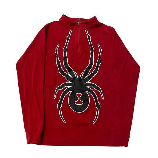 00’s Spyder Big Logo Quarter Zip Pullover