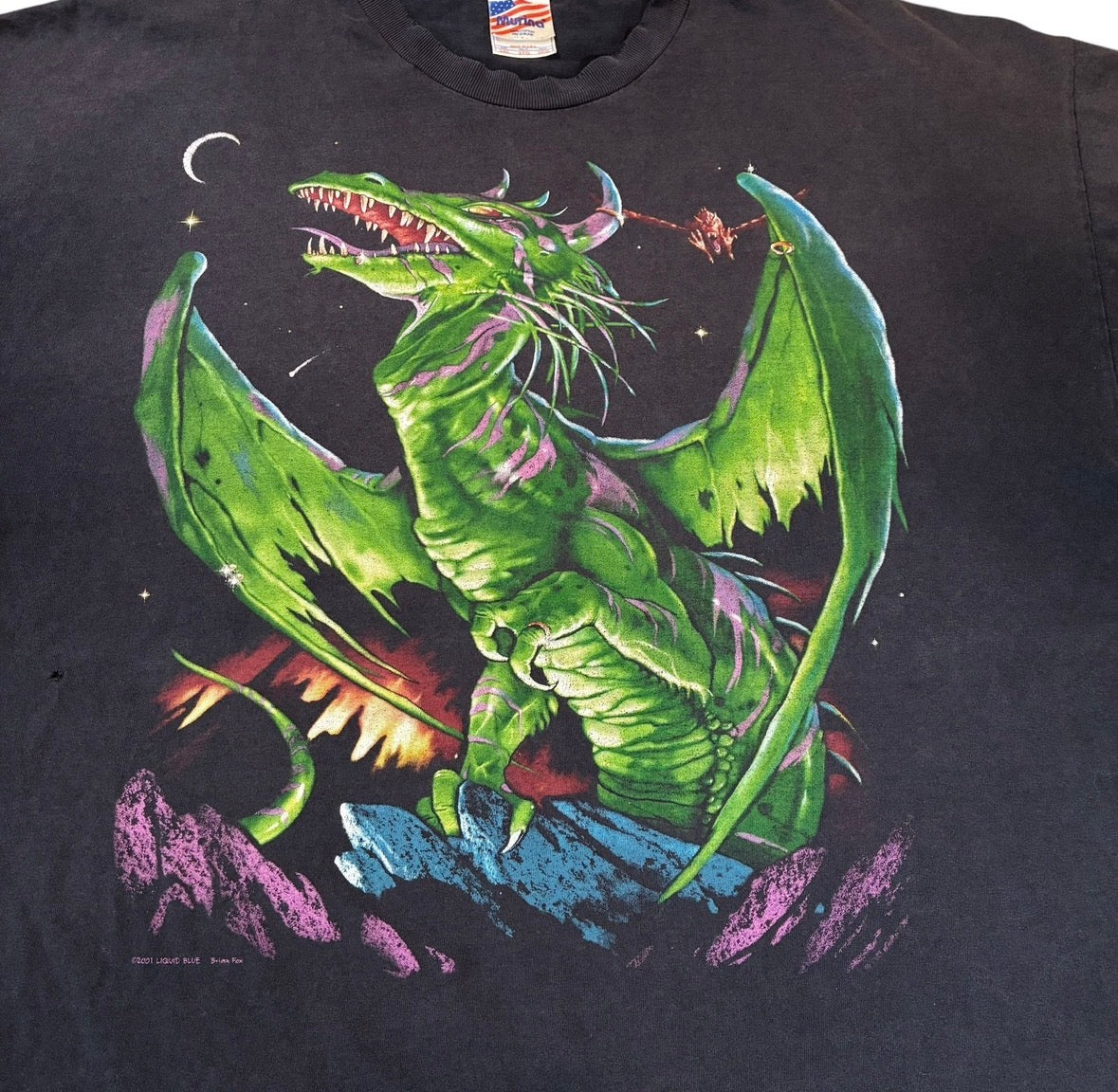 Drago liquid blue T-shirt size xxxl ￼