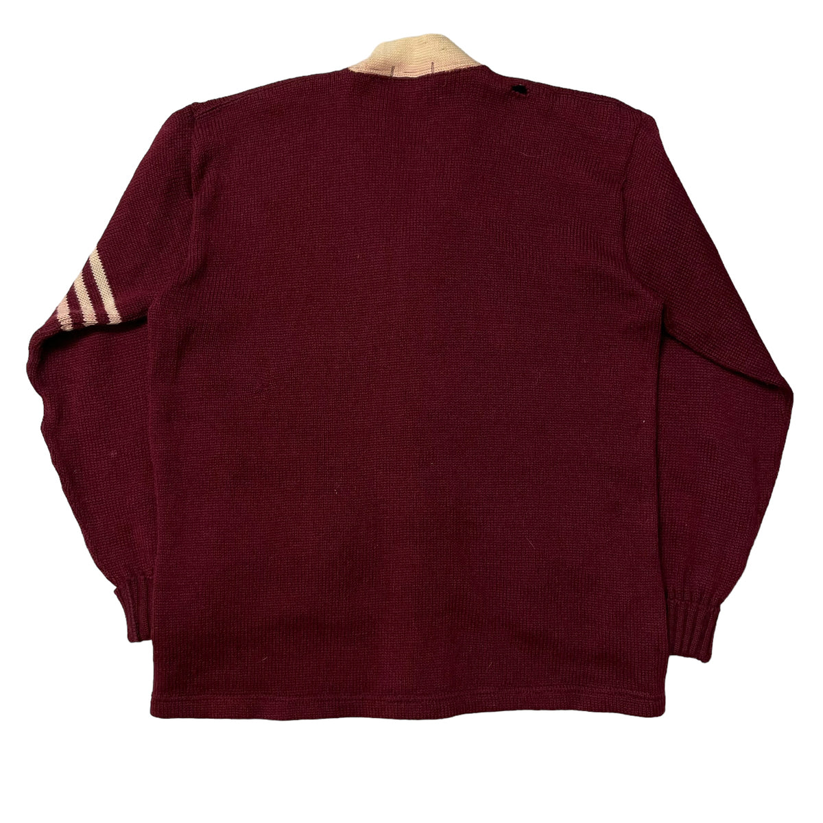 40’s Two Tone Wool Cardigan Sweater