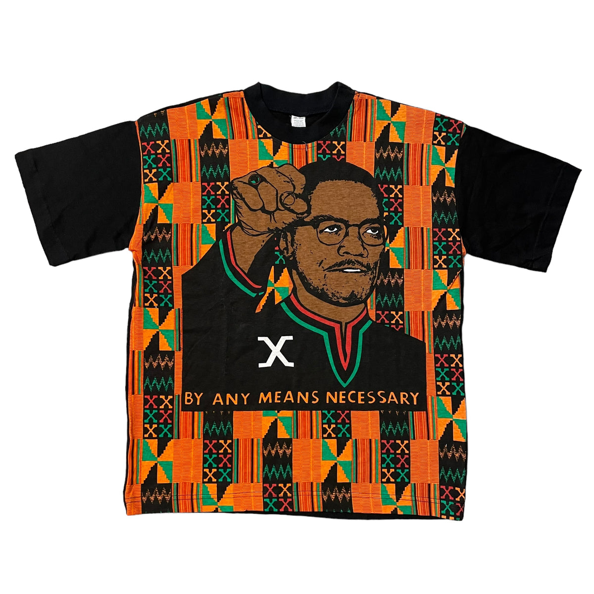 90’s Malcom X ‘By Any Means Necessary’ AOP T-Shirt