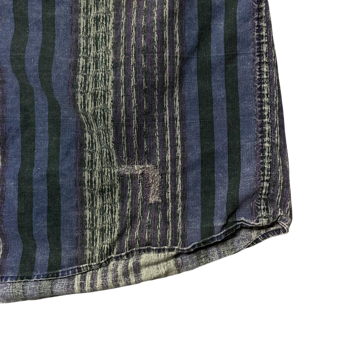 90’s Todays News Striped Shirt
