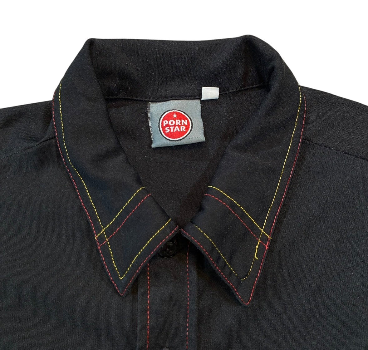 Porn star button up ￼