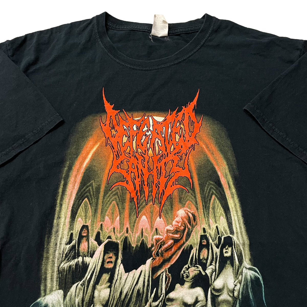 2010’s Defeated Sanity ‘Lowest in their hierarchy of sickness’ T-Shirt