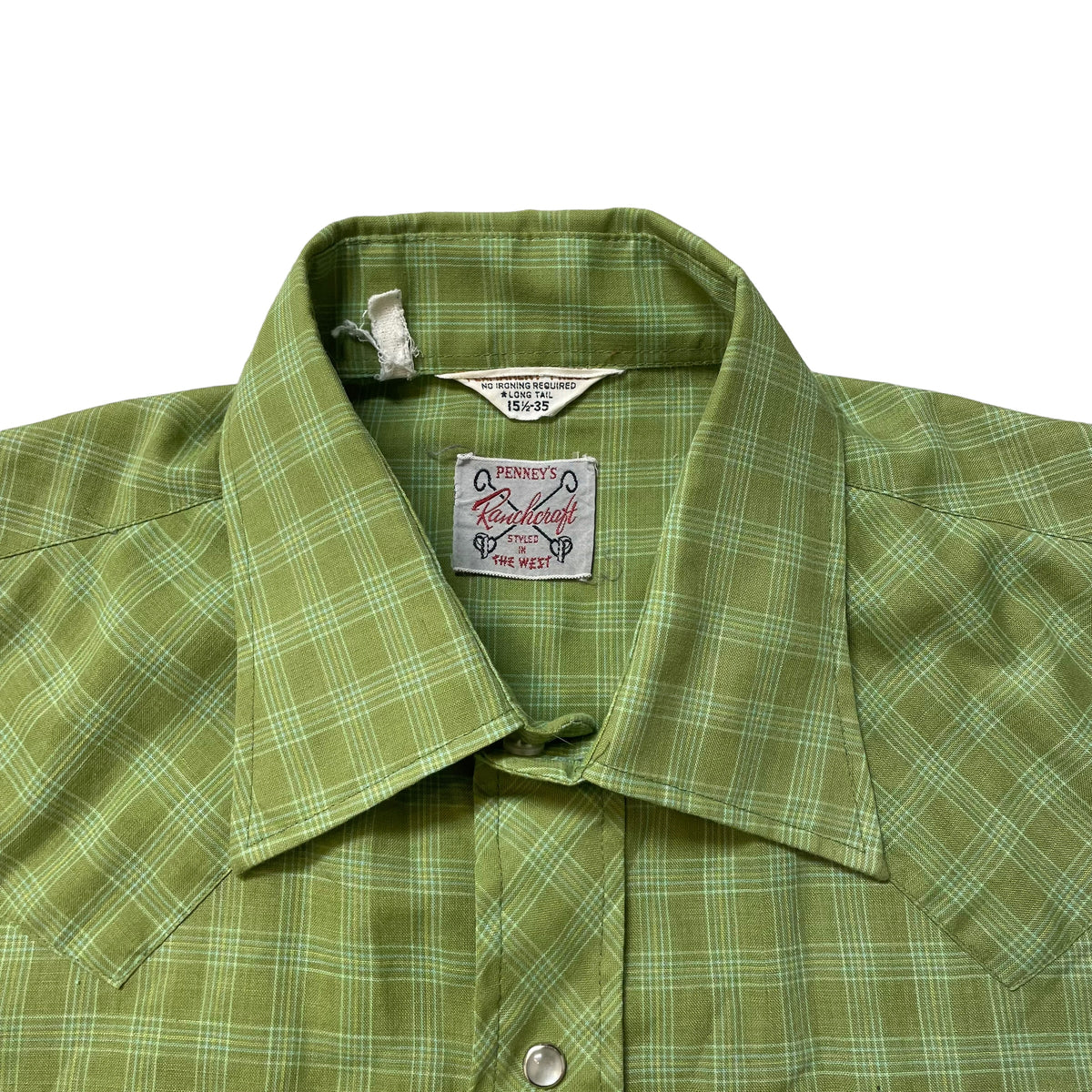 60’s Penney’s Ranchcraft Long Tail Pearl Snap Shirt
