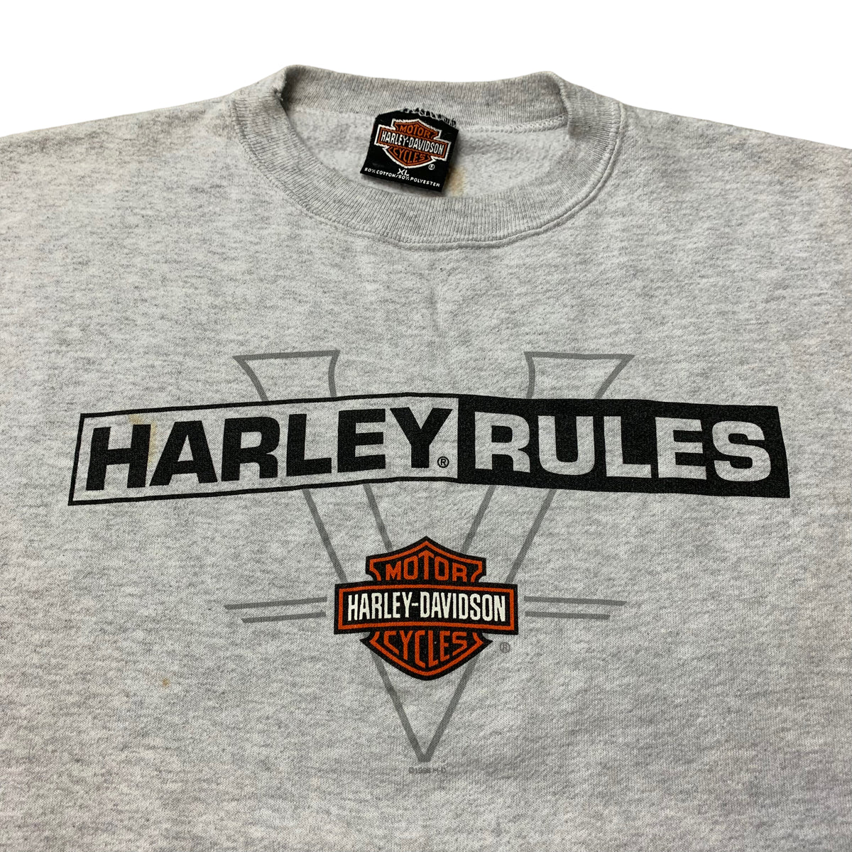 90’s ‘Harley Rules’ Sleeveless Sweatshirt