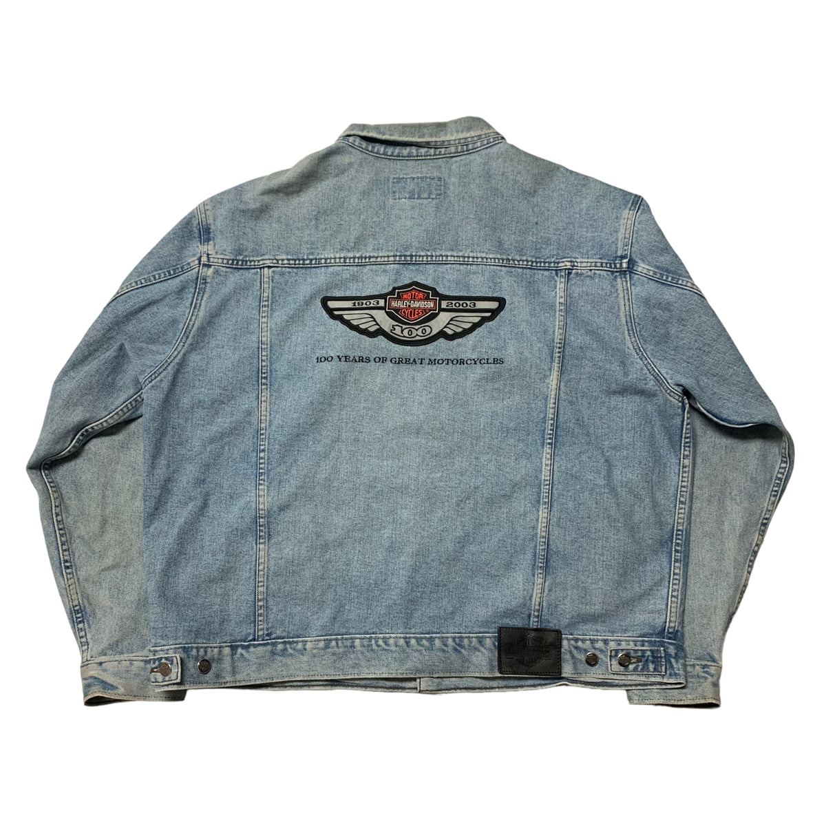 00’s Harley Davidson Denim Jacket
