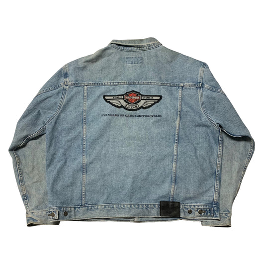 00’s Harley Davidson Denim Jacket