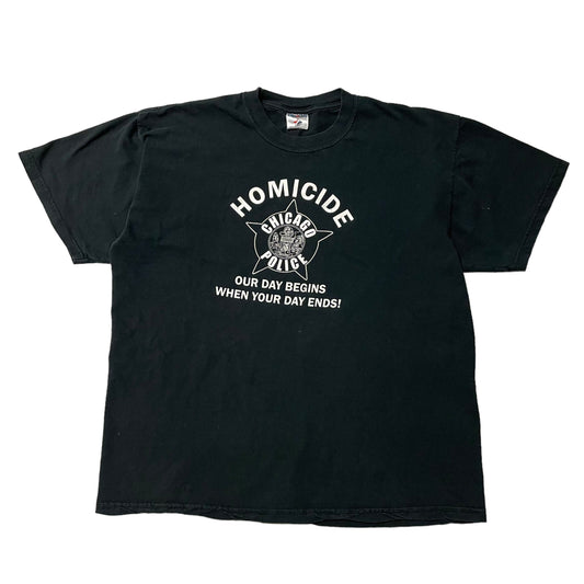 00’s Homicide Chicago Police T-Shirt