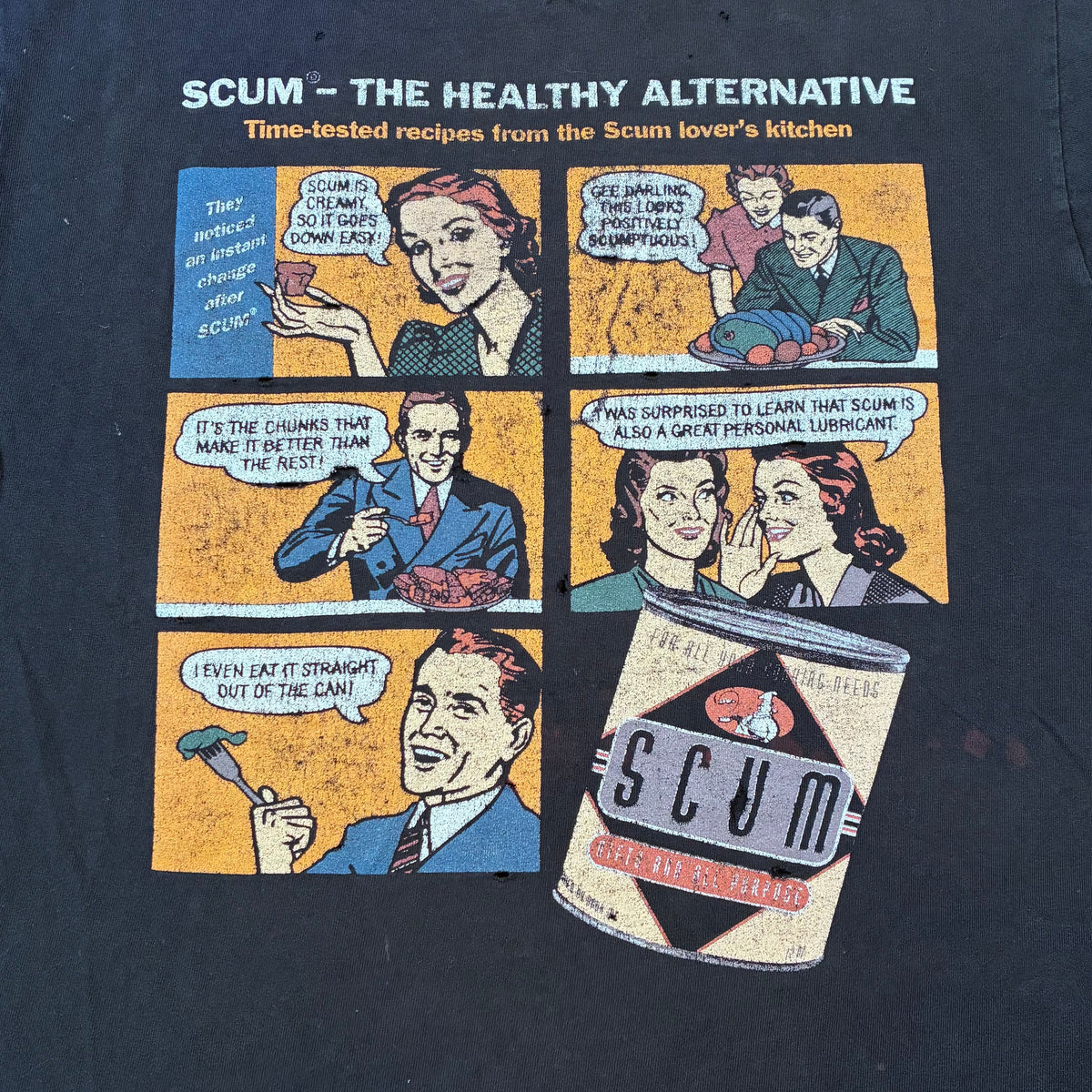 Scum t-shirt size large