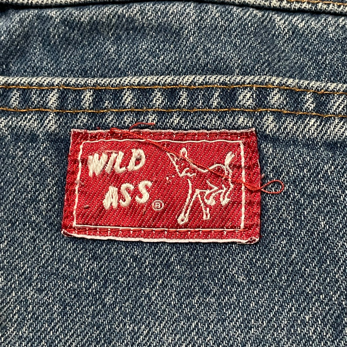 80’s/90’s ‘Wild Ass’ Denim Double Knee Jean