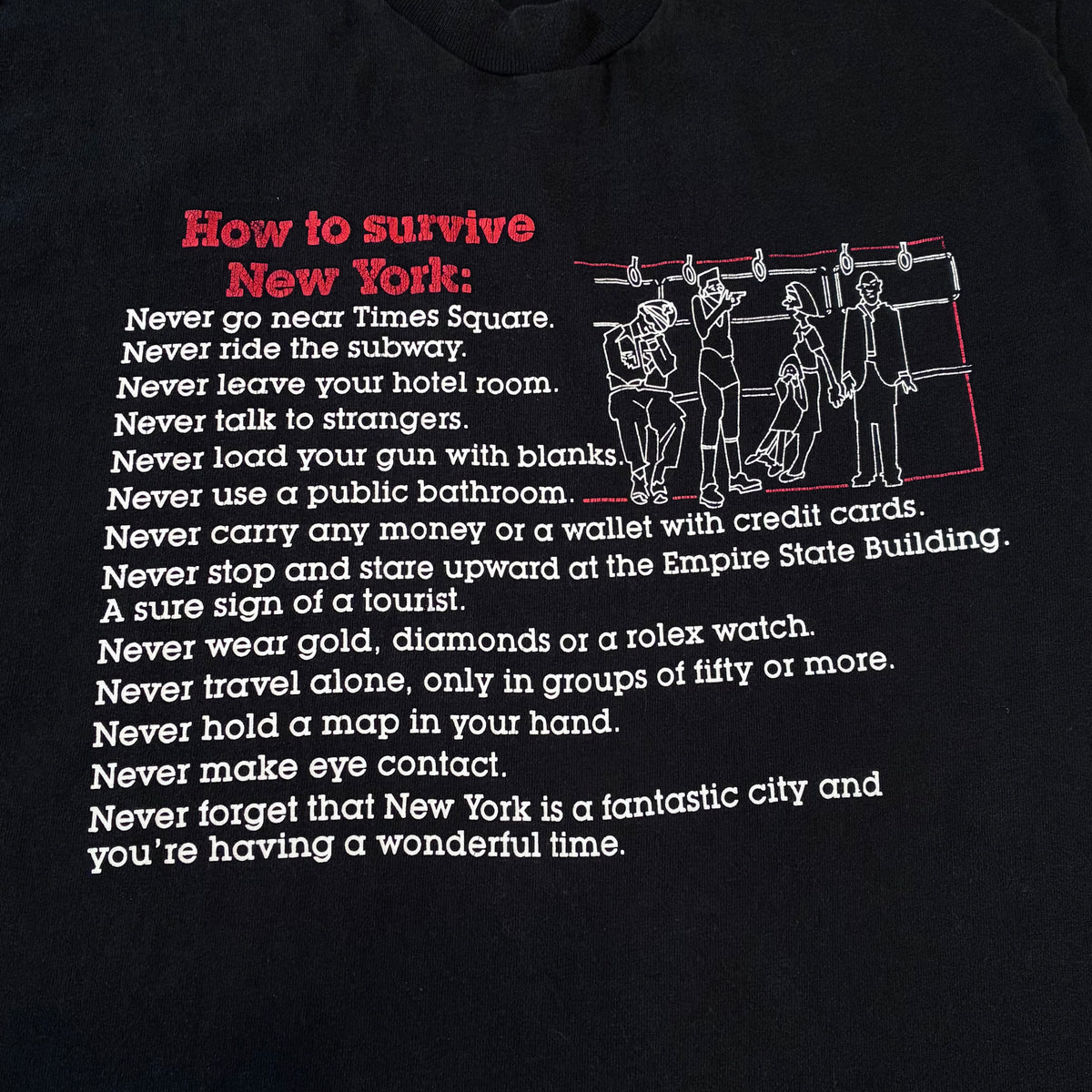 New York City T-shirt size large