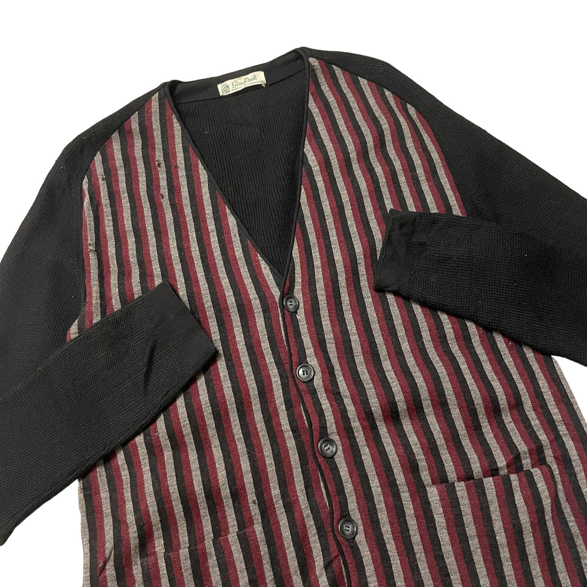 50’s/60’s Gino Paoli Italian Striped Cardigan