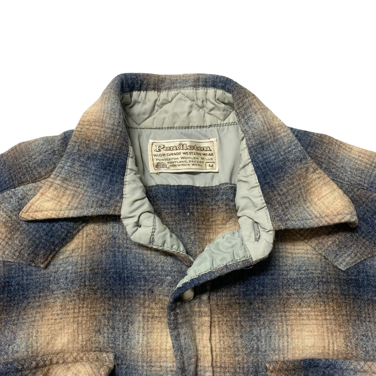 60’s/70’s Pendleton ‘High Grade Western Wear’ Pearl Snap Flannel Shirt