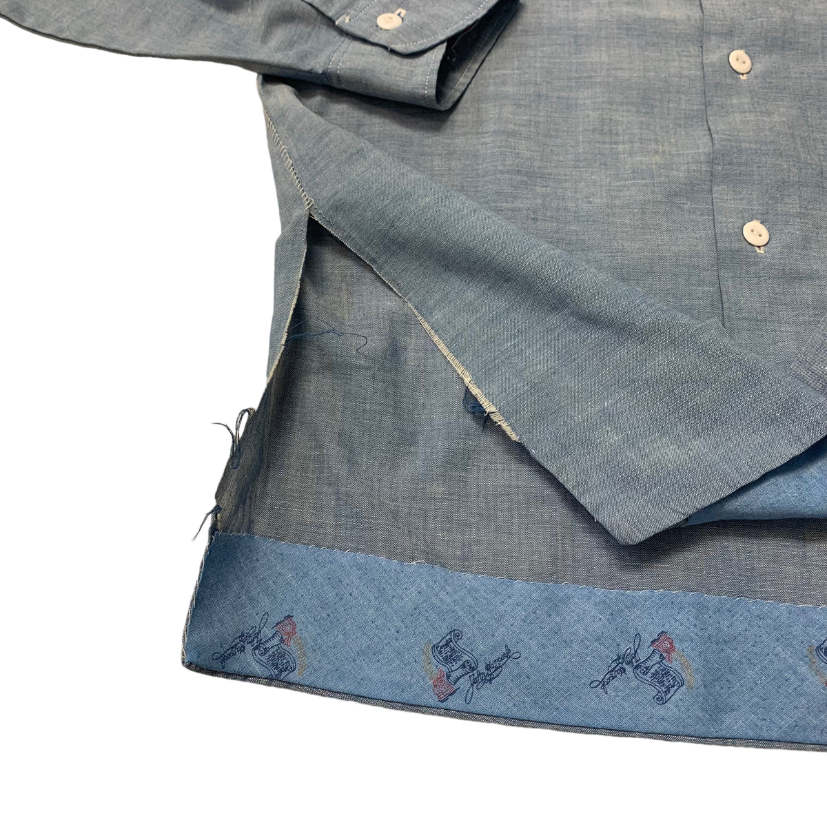 70’s Big Mac Custom Embroidered Selvedge Shirt