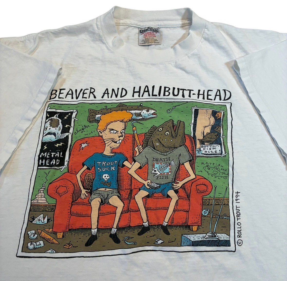 Ray troll Beavis & Butthead T-shirt ￼