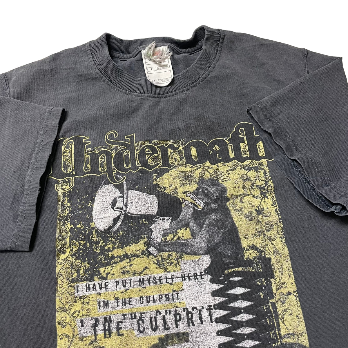 00’s Under Oath ‘The Culprit’ Unreleased Band Doc. T-Shirt