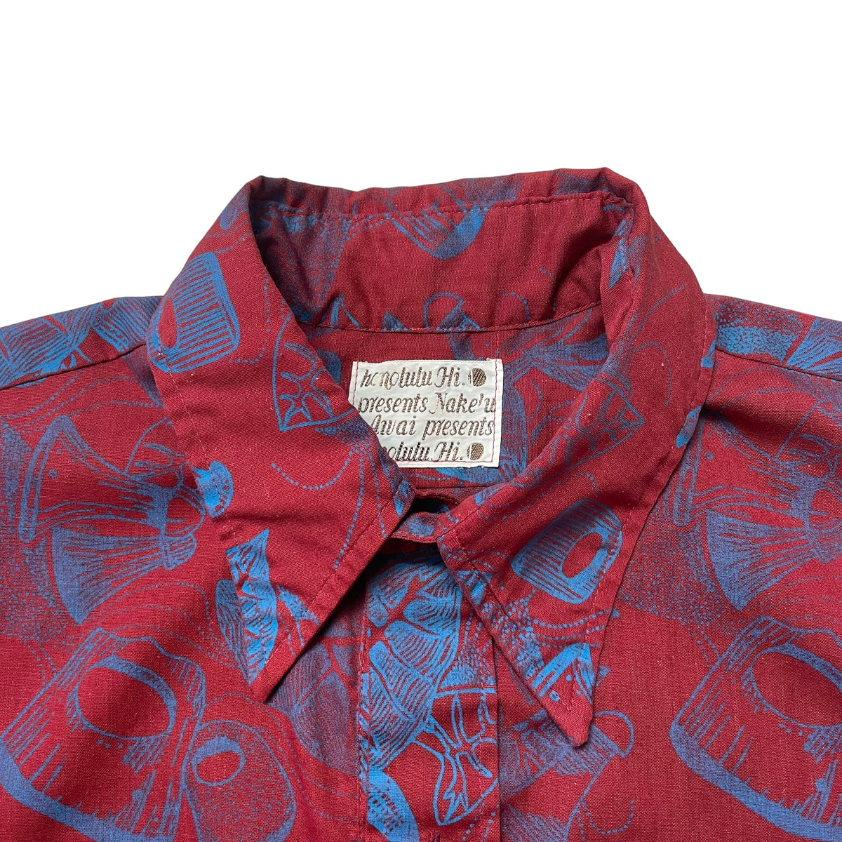 70’s ‘Honolulu Hi’ Patterned Hawaiian Shirt