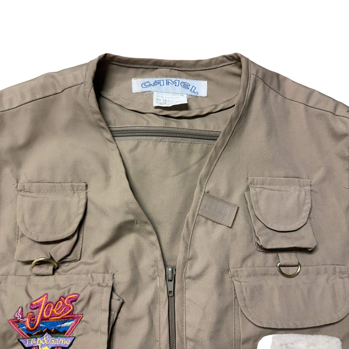 90’s Camel Cigarettes Fishing Vest
