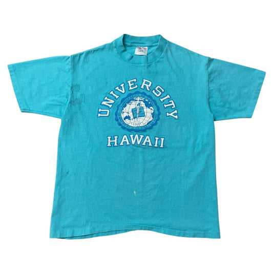80’s University Hawaii T-Shirt Blue