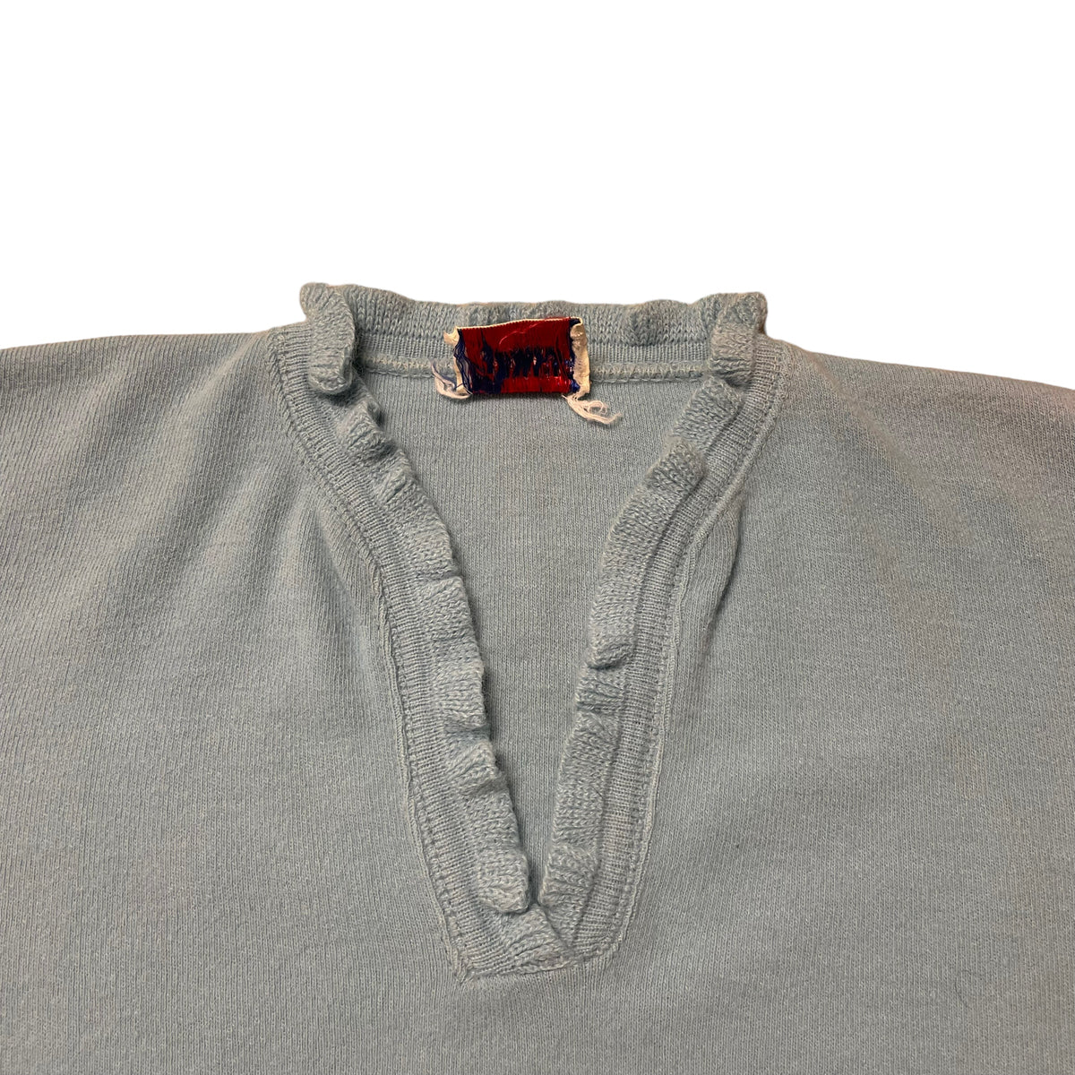 60’s Featherknit Orlon Acrylic Short Sleeve Knit Sweater