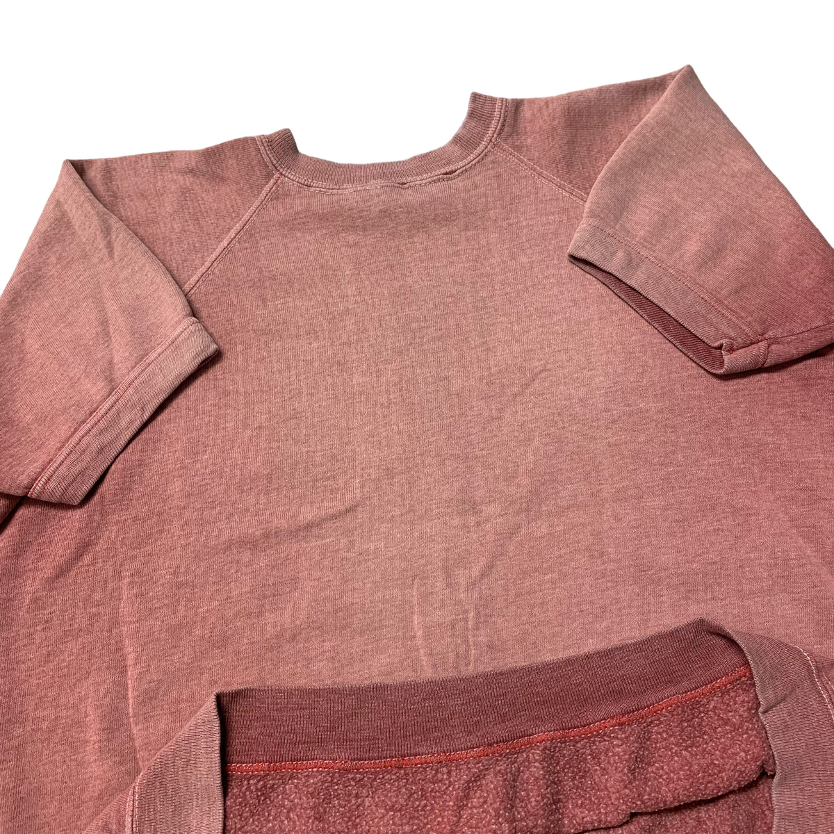 60’s Red Short Sleeve Sweatshirt