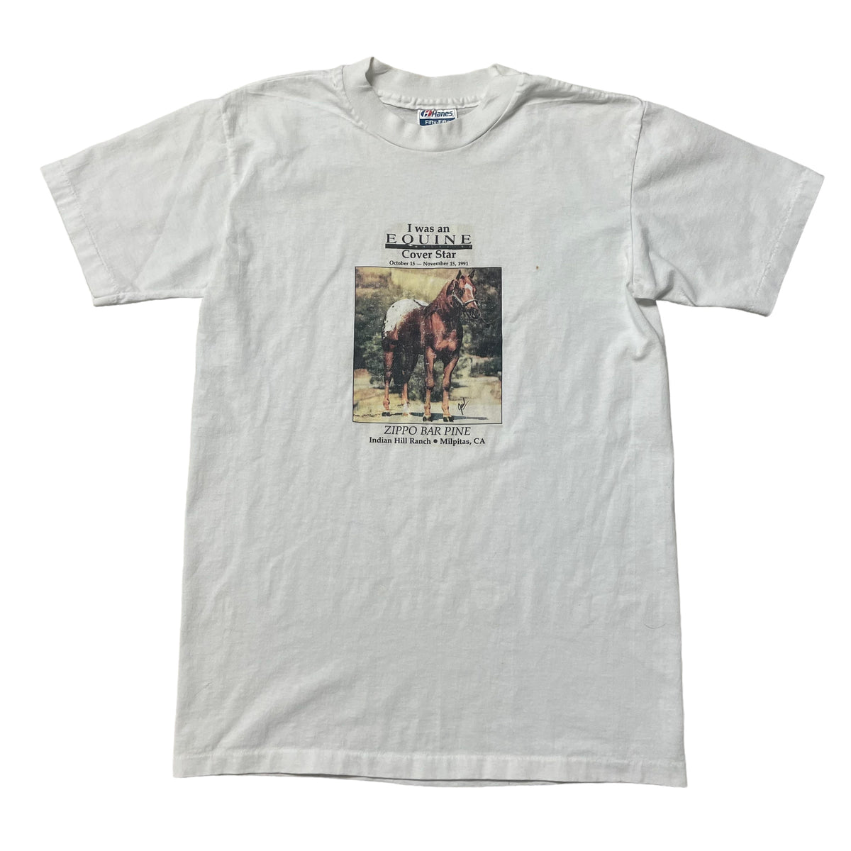90’s ‘I was an Equine Cover Star’ Horse T-Shirt