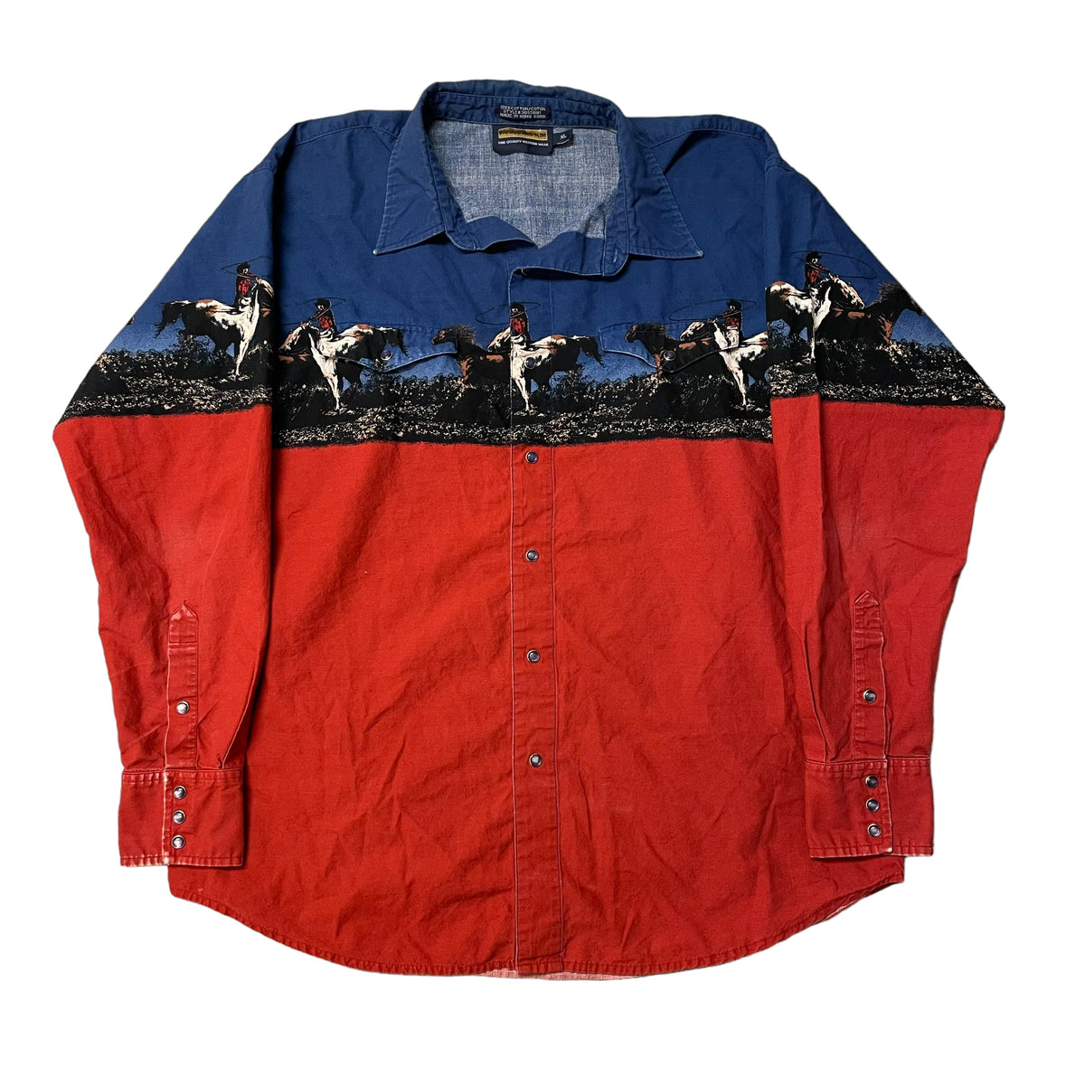 00’s Panhandle Slim Cowboy Printed Shirt