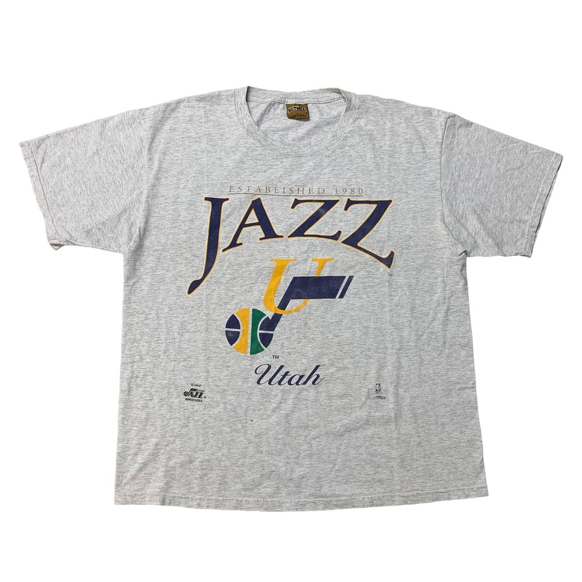 90’s Utah Jazz NBA Nutmeg T-Shirt