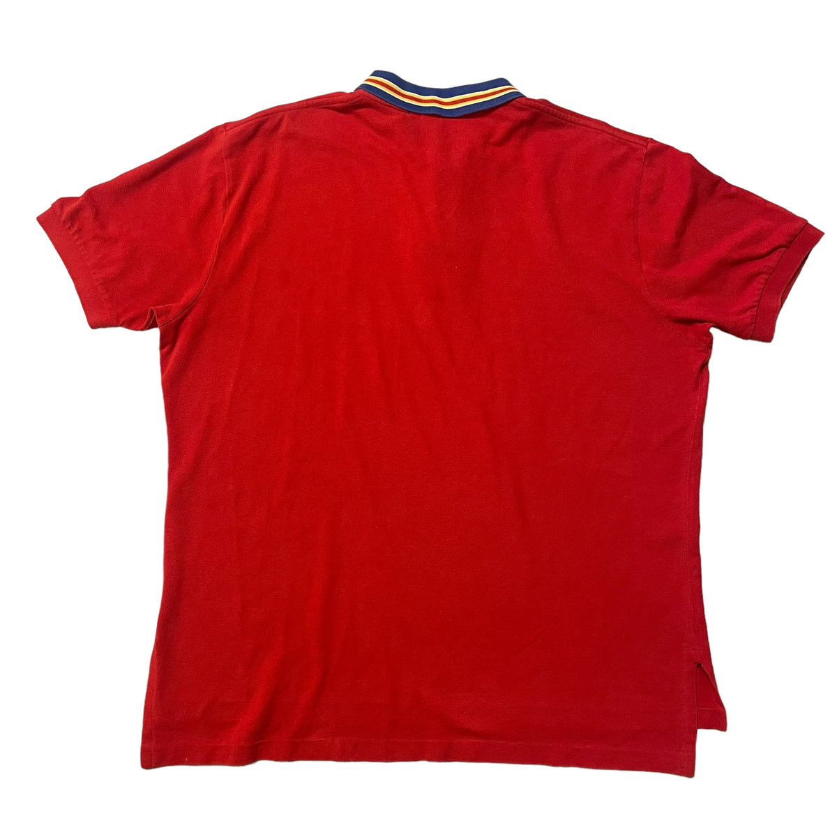 00’s Polo Ralph Lauren Short Sleeve Shirt Striped Collar