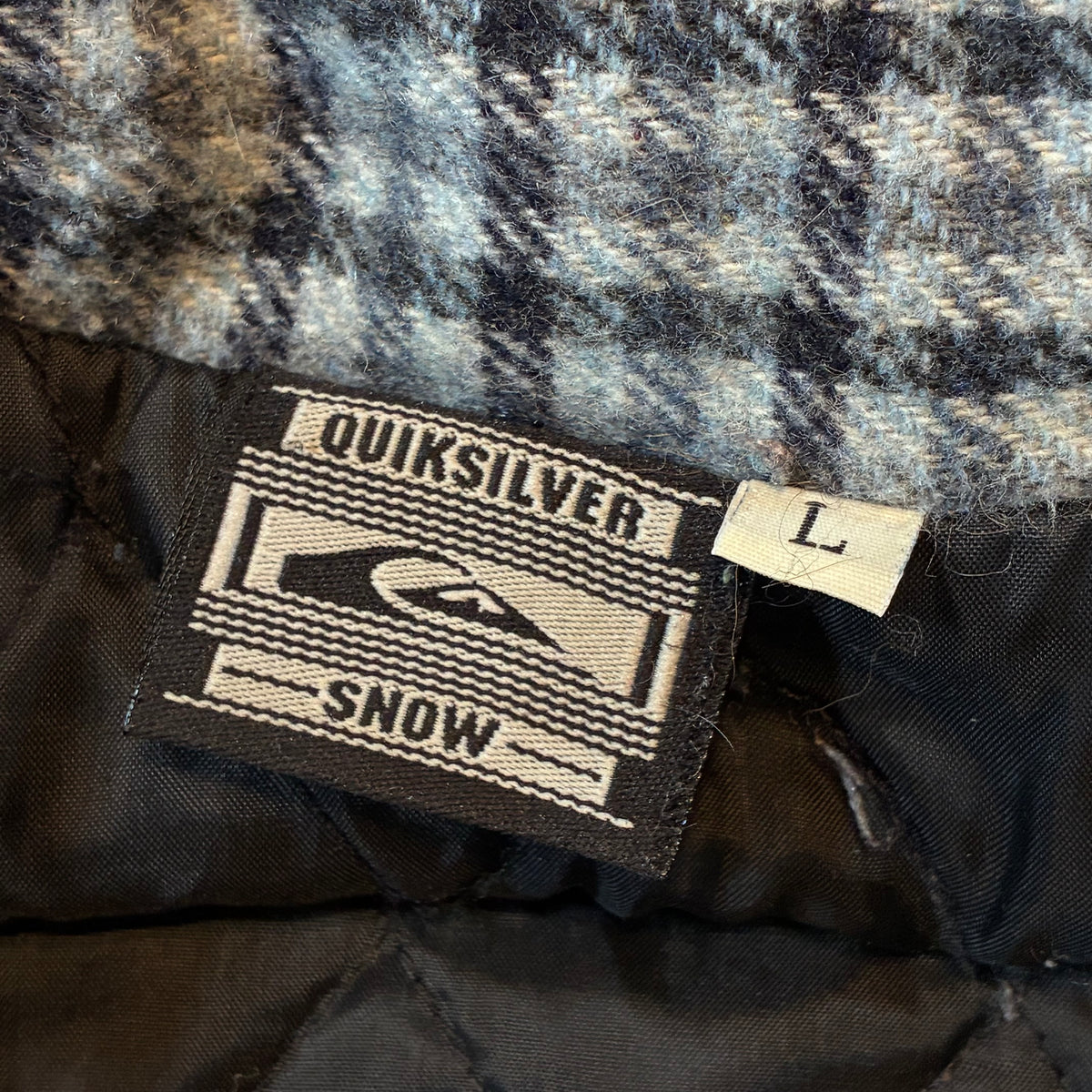 90s quicksilver flannel size large