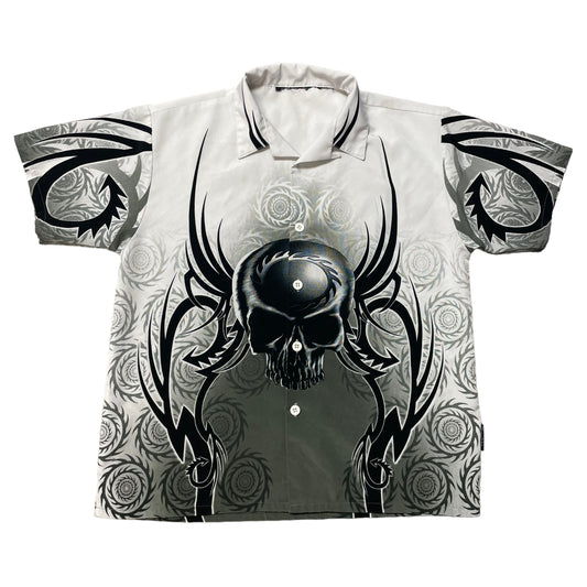 00’s Silver Point Skull Shirt
