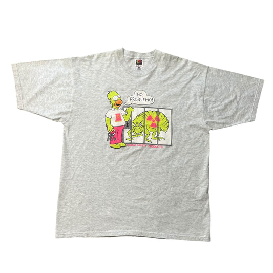 90’s Simpsons Radioactivity ‘Frham Safety’ T-Shirt