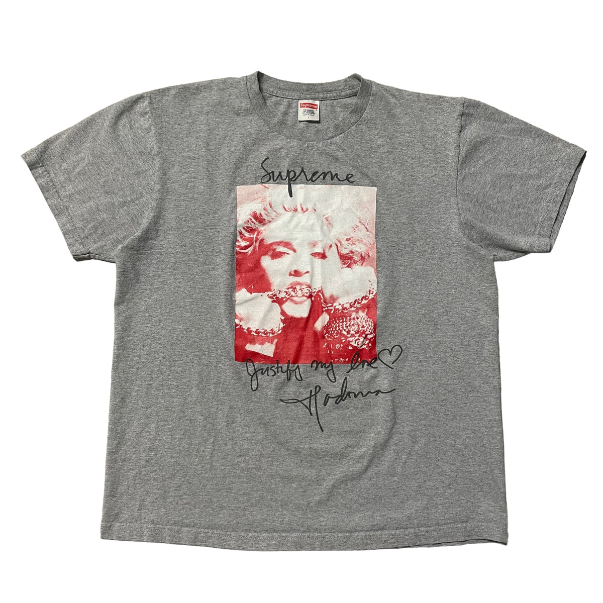 2018 Supreme Madonna T-Shirt