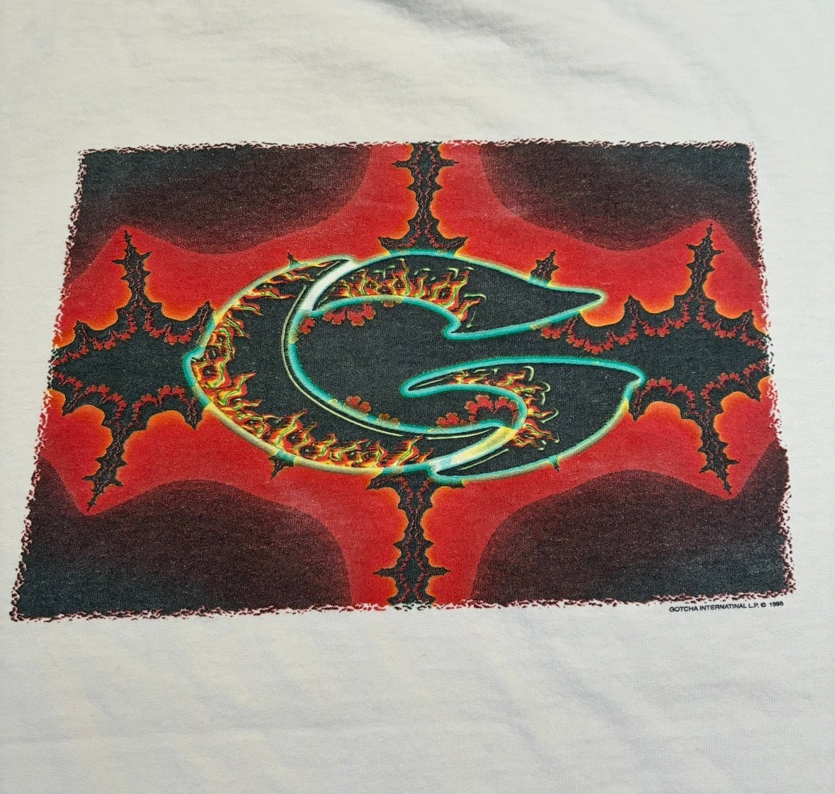 Gotcha fractal T-shirt size xl