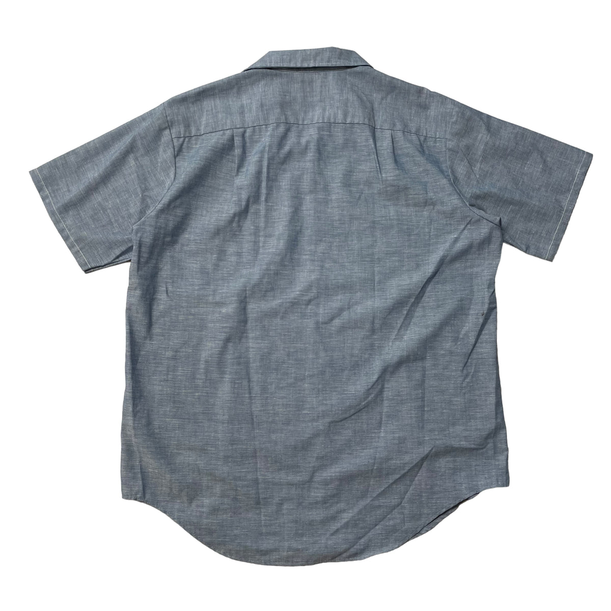 60’s Big Mac Selvedge Chambray Short Sleeve Work Shirt